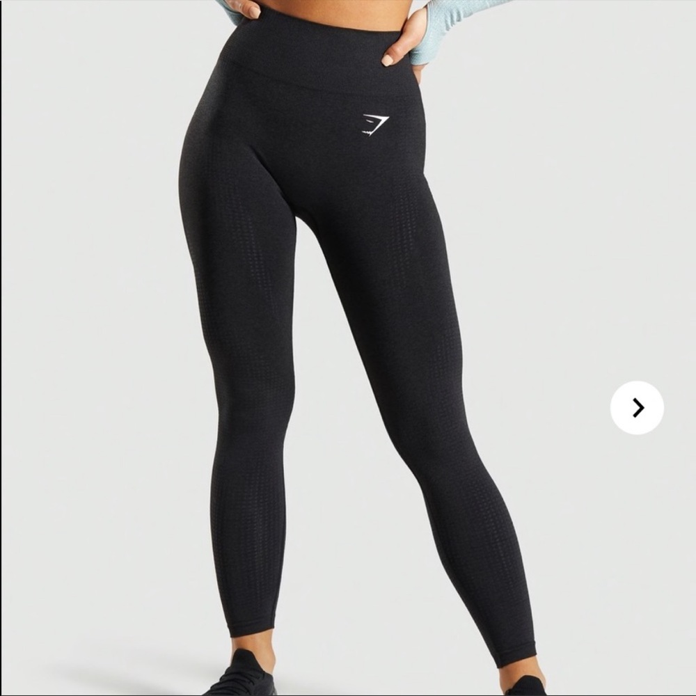 Vital Seamless Gymshark leggings- Small | Black